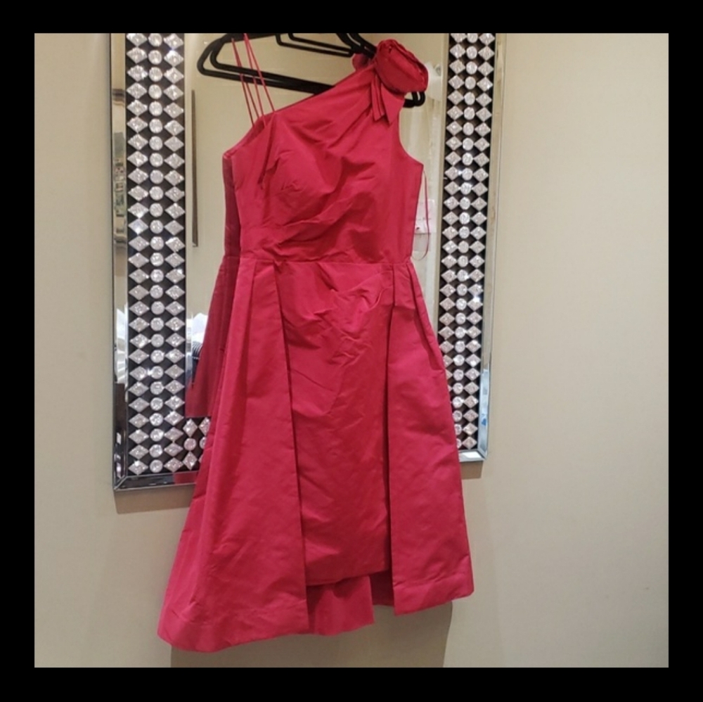 Nwt Teri Jon cherry dress size 8 - Picture 16 of 17